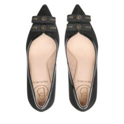 Chaussures Basses Baldowski D03907-SUSY-003 Zamsz Czarny/Czarny Lakier -CHAUSSURES Soldes chaussures basses baldowski d03907 susy 003 zamsz czarny czarny lakier 5