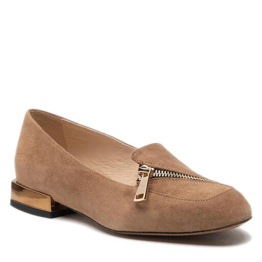 Chaussures Basses Baldowski D04020-8321-003 Zamsz Camel 1 Chaussures Basses Baldowski D04020-8321-003 Zamsz Camel