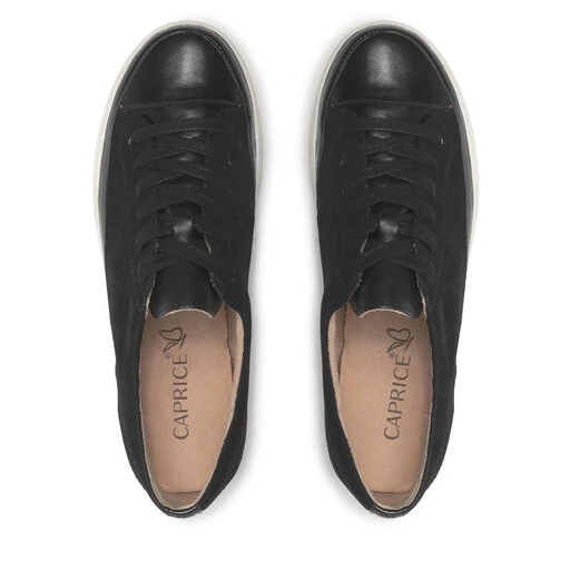 Chaussures Basses Caprice 9-23670-08 Black Suede 004 6 Chaussures Basses Caprice 9-23670-08 Black Suede 004 – Image 6