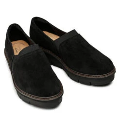 Chaussures Basses Clarks Airabell Mid 261632994 Black Suede -CHAUSSURES Soldes chaussures basses clarks airabell mid 261632994 black suede 4