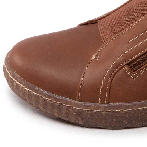 Chaussures Basses Clarks Caroline Cove 261673514 Dark Tan Lea 6 Chaussures Basses Clarks Caroline Cove 261673514 Dark Tan Lea – Image 6