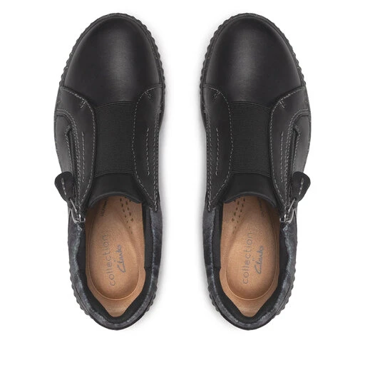 Chaussures Basses Clarks Caroline Cove 261676994 Black Leather 5 Chaussures Basses Clarks Caroline Cove 261676994 Black Leather – Image 5