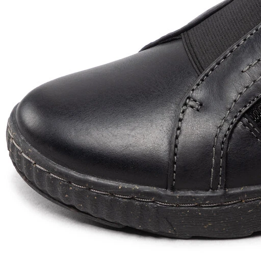 Chaussures Basses Clarks Caroline Cove 261676994 Black Leather 6 Chaussures Basses Clarks Caroline Cove 261676994 Black Leather – Image 6