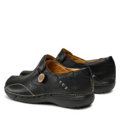 Chaussures Basses Clarks Un Loop 203128374 Black Leather -CHAUSSURES Soldes chaussures basses clarks un loop 203128374 black leather 2