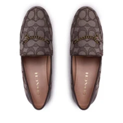 Chaussures Basses Coach Hanna Textured Jacq CC888 Oak/Maple -CHAUSSURES Soldes chaussures basses coach hanna textured jacq cc888 oak maple 4