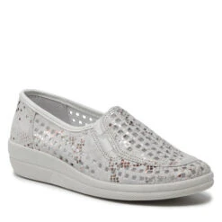 Chaussures Basses Comfortabel 940128 Weiss 03