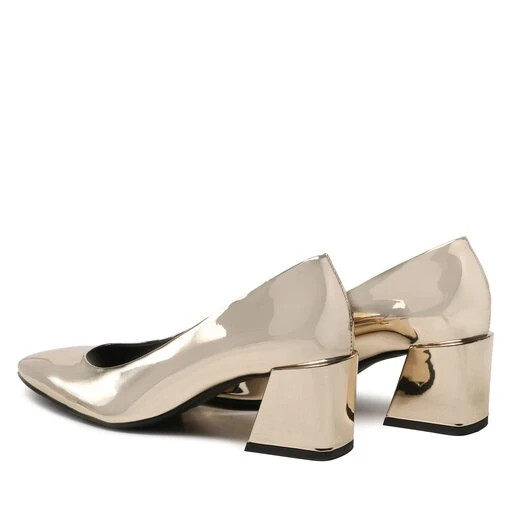 Chaussures Basses Furla Block YE49FBK-A.0201-OLH00-4-401-20-IT Color Oro Light 3 Chaussures Basses Furla Block YE49FBK-A.0201-OLH00-4-401-20-IT Color Oro Light – Image 3