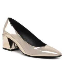 Chaussures Basses Furla Block YE49FBK-A.0201-OLH00-4-401-20-IT Color Oro Light