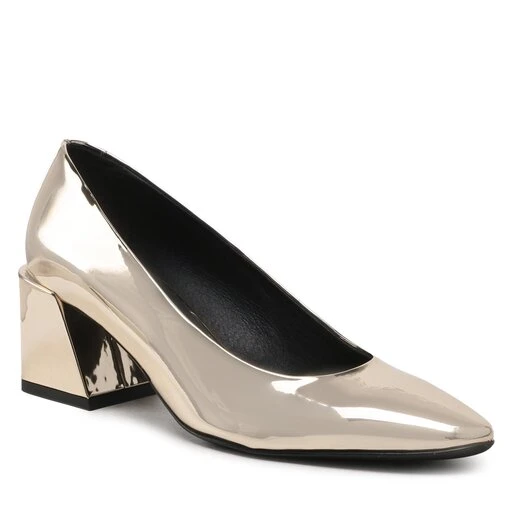 Chaussures Basses Furla Block YE49FBK-A.0201-OLH00-4-401-20-IT Color Oro Light 1 Chaussures Basses Furla Block YE49FBK-A.0201-OLH00-4-401-20-IT Color Oro Light