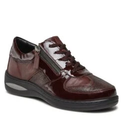 Chaussures Basses Go Soft WI23-LIPARI-01 Burgundy