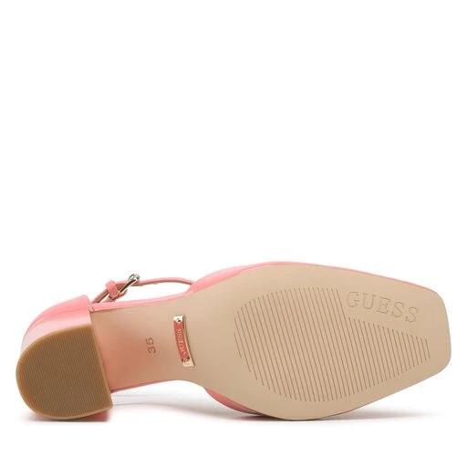 Chaussures Basses Guess Kiella FL5KIE PAT03 CORAL 4 Chaussures Basses Guess Kiella FL5KIE PAT03 CORAL – Image 4