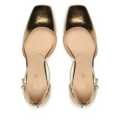 Chaussures Basses Guess Kiella FL5KIE PAT03 GOLD -CHAUSSURES Soldes chaussures basses guess kiella fl5kie pat03 gold 4