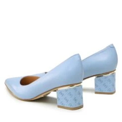 Chaussures Basses Guess Kody FL5KOD LEA08 SKY -CHAUSSURES Soldes chaussures basses guess kody fl5kod lea08 sky 2