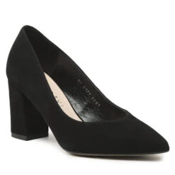 Chaussures Basses Kotyl 3717 Czarny Zamsz