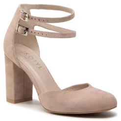 Chaussures Basses Kotyl 5937 Różowy Zamsz