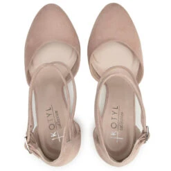 Chaussures Basses Kotyl 5937 Różowy Zamsz -CHAUSSURES Soldes chaussures basses kotyl 5937 rozowy zamsz 4