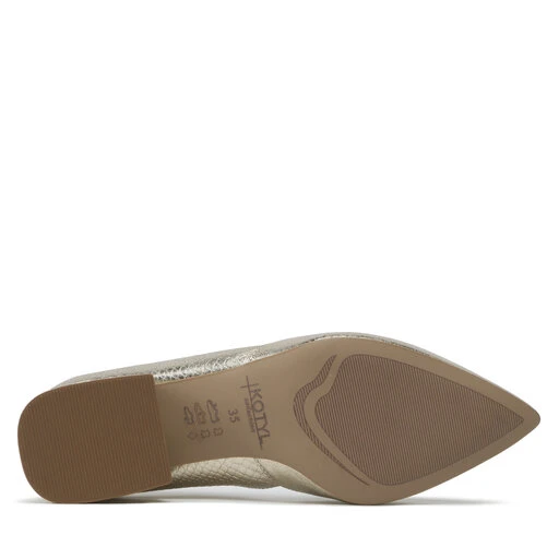 Chaussures Basses Kotyl 9937 Złoty Lico/Złoty Żmijka 4 Chaussures Basses Kotyl 9937 Złoty Lico/Złoty Żmijka – Image 4