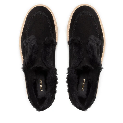 Chaussures Basses Le Silla Yacht Fod.Lapin 5183T020M1LLPOW001 Powder Nero 5 Chaussures Basses Le Silla Yacht Fod.Lapin 5183T020M1LLPOW001 Powder Nero – Image 5