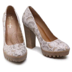 Chaussures Basses Maciejka 02629-25/00-1 Złoto/Beż -CHAUSSURES Soldes chaussures basses maciejka 02629 25 00 1 zloto bez 4