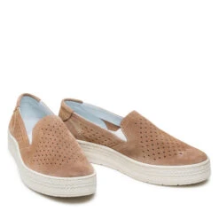 Chaussures Basses Pollonus 5-1372-003 Canapa/Perfo -CHAUSSURES Soldes chaussures basses pollonus 5 1372 003 canapa perfo 4