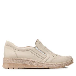 Chaussures Basses Pollonus 5-1380-001 Vanilia Lico/Perfo -CHAUSSURES Soldes chaussures basses pollonus 5 1380 001 vanilia lico perfo 1