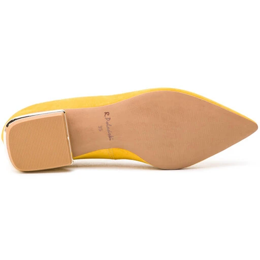 Chaussures Basses R.Polański 1006 Żółty Zamsz 4 Chaussures Basses R.Polański 1006 Żółty Zamsz – Image 4