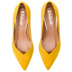 Chaussures Basses R.Polański 1006 Żółty Zamsz 10 Chaussures Basses R.Polański 1006 Żółty Zamsz -CHAUSSURES Soldes chaussures basses r polanski 1006 zolty zamsz 4