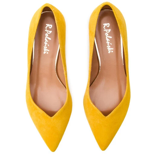 Chaussures Basses R.Polański 1006 Żółty Zamsz 5 Chaussures Basses R.Polański 1006 Żółty Zamsz – Image 5