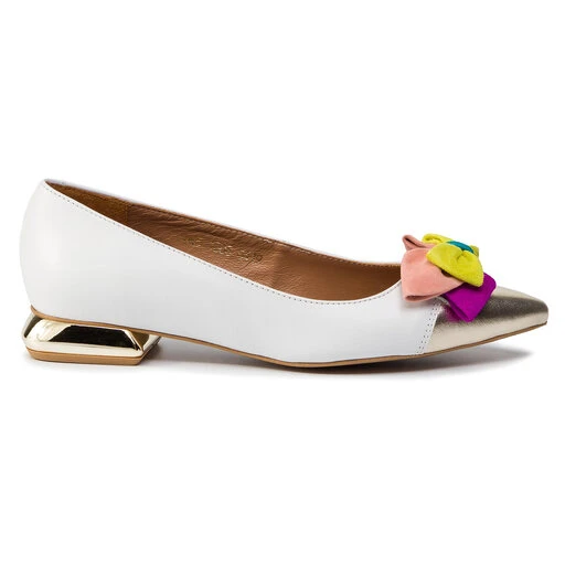 Chaussures Basses R.Polański 1008 Biały Lico/Kolorowy 2 Chaussures Basses R.Polański 1008 Biały Lico/Kolorowy – Image 2