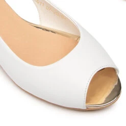 Chaussures Basses R.Polański 1098 Biało Złoty -CHAUSSURES Soldes chaussures basses r polanski 1098 bialo zloty 5