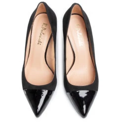 Chaussures Basses R.Polański 1151 Czarny Zamsz/Czarny Lakier 10 Chaussures Basses R.Polański 1151 Czarny Zamsz/Czarny Lakier -CHAUSSURES Soldes chaussures basses r polanski 1151 czarny zamsz czarny lakier 4