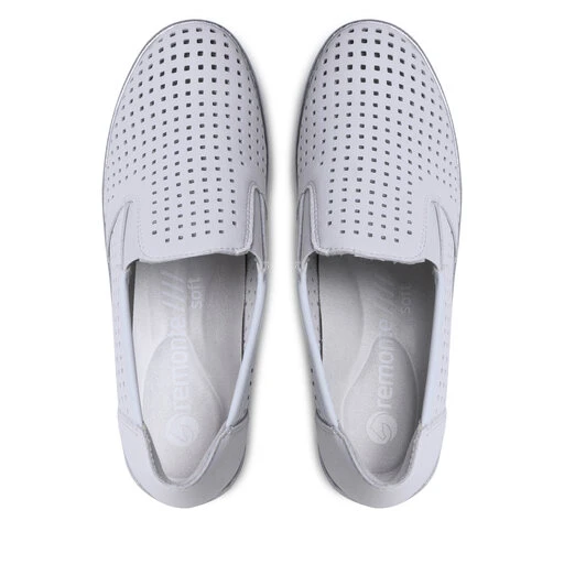 Chaussures Basses Remonte R7218-80 Weiss 5 Chaussures Basses Remonte R7218-80 Weiss – Image 5