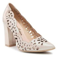 Chaussures Basses Roberto 3205 Beż Satyna