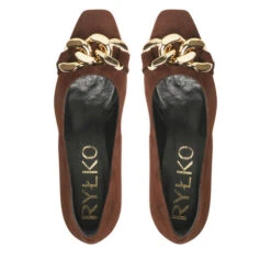 Chaussures Basses Ryłko 7Z201_AT Brązowy 10 Chaussures Basses Ryłko 7Z201_AT Brązowy -CHAUSSURES Soldes chaussures basses rylko 7z201 at brazowy 4
