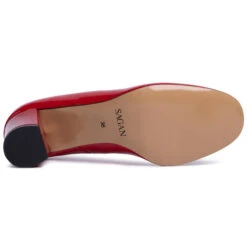 Chaussures Basses Sagan 2256 Czerwony Lakier/Złoty 9 Chaussures Basses Sagan 2256 Czerwony Lakier/Złoty -CHAUSSURES Soldes chaussures basses sagan 2256 czerwony lakier zloty 3