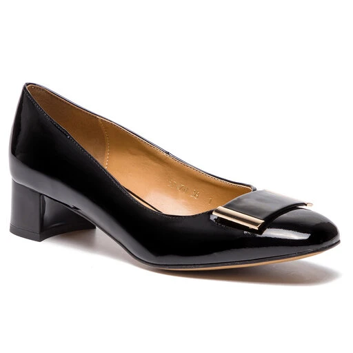 Chaussures Basses Sagan 3478 Czarny Lakier 1 Chaussures Basses Sagan 3478 Czarny Lakier