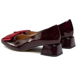 Chaussures Basses Sagan 3716 Bordowy Lakier Metalic -CHAUSSURES Soldes chaussures basses sagan 3716 bordowy lakier metalic 2