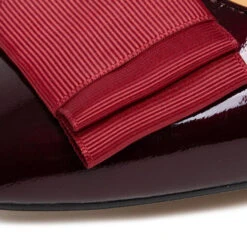 Chaussures Basses Sagan 3716 Bordowy Lakier Metalic -CHAUSSURES Soldes chaussures basses sagan 3716 bordowy lakier metalic 5