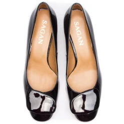 Chaussures Basses Sagan 4018 Czarny Lakier -CHAUSSURES Soldes chaussures basses sagan 4018 czarny lakier 4