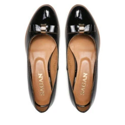 Chaussures Basses Sagan 4710 Czarny Lakier/Złoto 11 Chaussures Basses Sagan 4710 Czarny Lakier/Złoto -CHAUSSURES Soldes chaussures basses sagan 4710 czarny lakier zloto 5