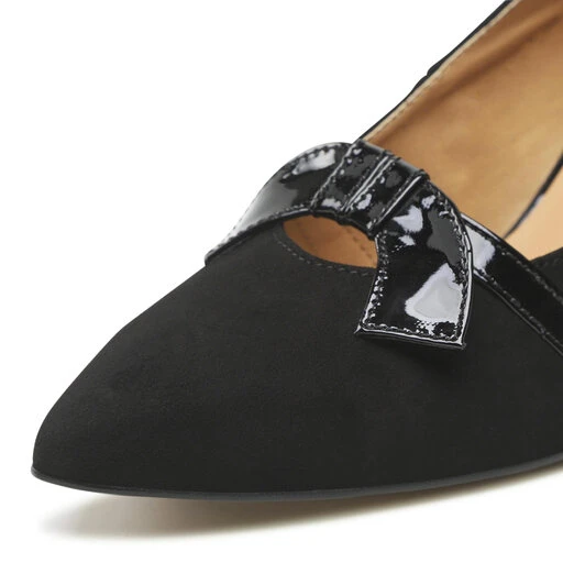 Chaussures Basses Sagan 4768 Czarny Welur 6 Chaussures Basses Sagan 4768 Czarny Welur – Image 6