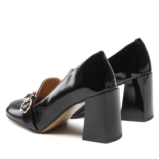 Chaussures Basses Sagan 4853 Czarny Lakier Złoto 3 Chaussures Basses Sagan 4853 Czarny Lakier Złoto – Image 3