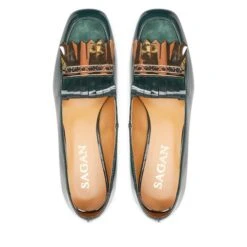 Chaussures Basses Sagan 4862 Zielony Lakier/Złoto 9 Chaussures Basses Sagan 4862 Zielony Lakier/Złoto -CHAUSSURES Soldes chaussures basses sagan 4862 zielony lakier zloto 4