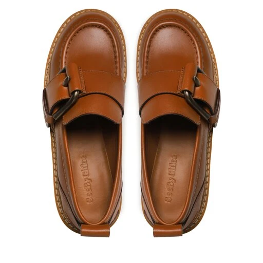 Chaussures Basses See By Chloé SB40060A Light/Pastel Brown 4 Chaussures Basses See By Chloé SB40060A Light/Pastel Brown – Image 4