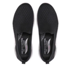 Chaussures Basses Skechers Delora 124418/BKW Black/White -CHAUSSURES Soldes chaussures basses skechers delora 124418 bkw black white 5