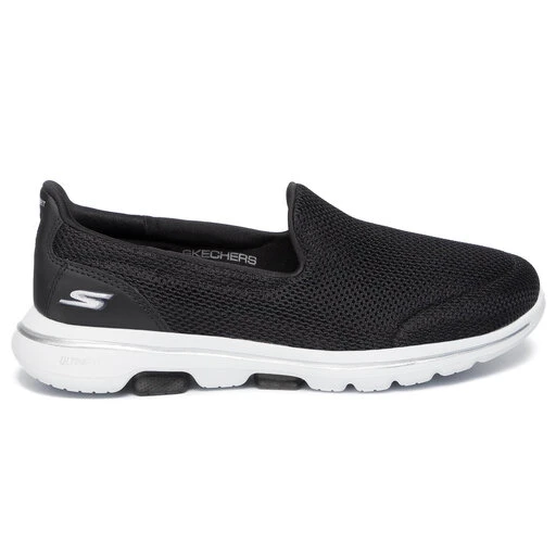 Chaussures Basses Skechers Go Walk 5 15901/BKW Black/White 2 Chaussures Basses Skechers Go Walk 5 15901/BKW Black/White – Image 2
