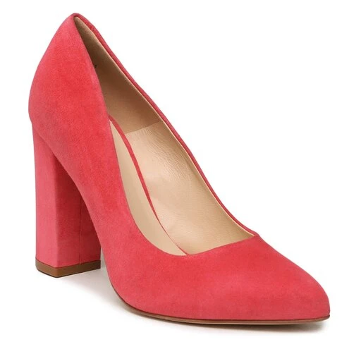 Chaussures Basses Solo Femme 14101-8D-P12/000-04-00 Malinowy 1 Chaussures Basses Solo Femme 14101-8D-P12/000-04-00 Malinowy