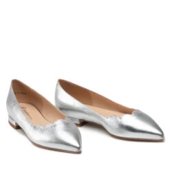 Chaussures Basses Solo Femme 24312-01-M22/000-04-00 Argent -CHAUSSURES Soldes chaussures basses solo femme 24312 01 m22 000 04 00 argent 4