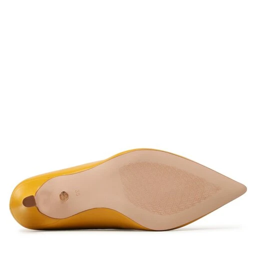 Chaussures Basses Solo Femme 48901-02-G17/000-04-00 Jaune 4 Chaussures Basses Solo Femme 48901-02-G17/000-04-00 Jaune – Image 4