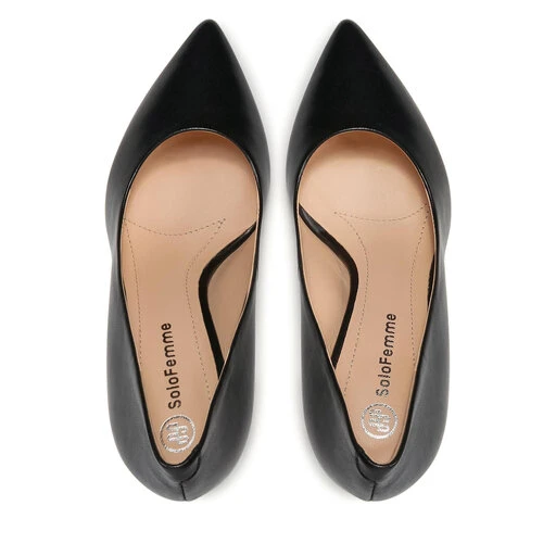 Chaussures Basses Solo Femme 75403-8A-A19/E45-04-00 Noir 6 Chaussures Basses Solo Femme 75403-8A-A19/E45-04-00 Noir – Image 6